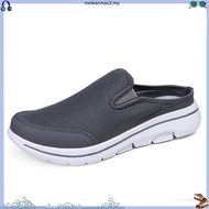 [35-48] lightweight couple Half shoes mesh men Slip on Shoes Causal shoes for women men