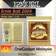 Ernie Ball 2004 Earthwood Light 80/20 Bronze Acoustic Guitar String (11-52)