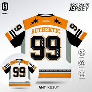 Dryfit Jersey Number 99 Boxy Fit Oversize Jersey Boxy
