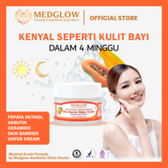 MEDGLOW PAPAYA RETINOL ARBUTIN CERAMIDE SKIN BARRIER WATER CREAM 50gr