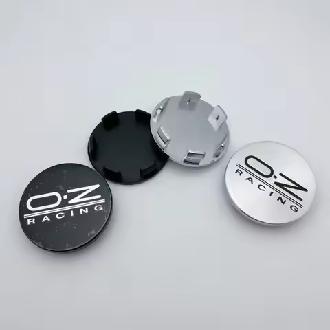 4pcs 51mm O.Z OZ Racing Logo Emblem Car Wheel Center Caps Wheel Hubcaps Auto Rim Cover Replace Car A