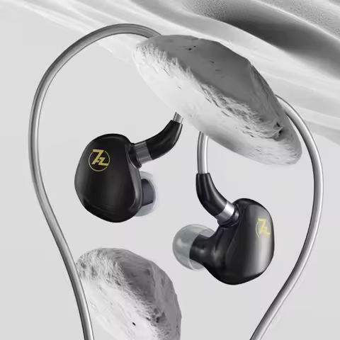 7HZ G1 In-Ear Hifi Wired Earphones 10mm Dynamic Driver IEMs Monitor Headphones with 0.78mm 2Pin Repl
