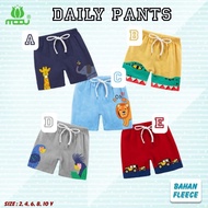 Fleece Shorts Size 2-10 by Moov
