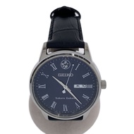 SEIKO mens watches quartz wrist watch analogues leather NVY BLK SS 7N43-HAC0 Direct from Japan Secon