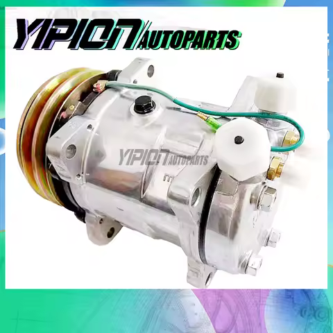 Sanden SD508 508 AC Compressor sanden 5h14 Tractor Excavator Heavy Duty Truck 12V / 24V 2 Groove V B