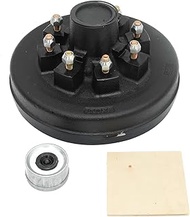 Trailer Brake Drum Kit 8 on 6.5 B.C. New 12" X 2" Fit for Trailer Brakes 7000 lbs Axle # Replace 008