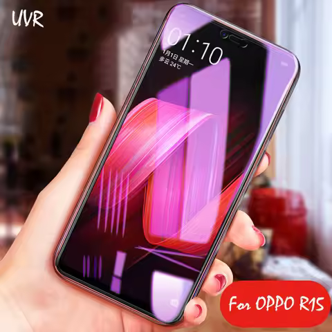 Protective Glass For OPPO F11 F9 Pro F7 F5 R17 R15 Pro R15X Plus R19 Anti-blue Tempered Glass Screen