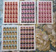 大版郵票 ( 全套5張 ) 張國榮 何家駒 梅艷芳  羅文 陳百強