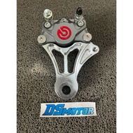 Brembo caliper 2p 2piston set rear bracket ninjaSS ninjaR ninja R SS disc 220mm 230mm