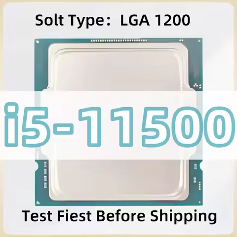 i5-11500 CPU LGA 1200 6-Cores 12-Threads 2.7GHz 12MB 65W 11th Generation Processor for Z490 motherbo