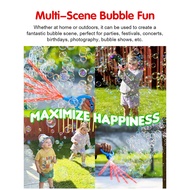 Handheld Bubble Wand Bubble Wand Round And Smooth 5Claw Porous Bubble Outdoor