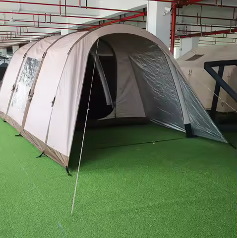 2026 Big Size Tunnel Air Event Tent 6-8 Person Inflatable Tentpromote sales