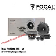 Focal Auditor Evo Series ASE-165 6.5 Inch 2-Way Component Kit Car Audio Speaker