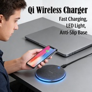 Qi Fast LED Receiver Base Slip Qi Standard Universal Charger