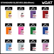 [QAT] [MATTE] Standard Size Card Sleeves (66x91mm) [Classic Series]