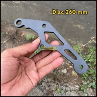 Bracket Kaliper 1P & 2P Nissin 220 260mm Vario Beat Scoopy Bracket Kaliper Vario Beat Nissin Kaliper