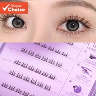 BQI Glue-Free Lower Lashes for Beginners - No Adhesive Needed, Natural Look Easy to Apply
