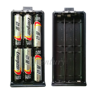 XQF 6*AA Battery Case Pack for Baofeng Walkie Talkie UV-5R 3800mAh UV5R UV-5RE Plus Two Way Radio UV-8HX TYT TH-UVF9