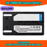 7.4V 1000mAh SB-LSM80-BA Camera Battery for Samsung VP-D467i VP-D563 VP-D651 VP-D653 D463