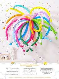 Angel Fly | Dopamine Long Strip Spray Flower Balloon Party Decoration