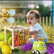 Montessori knitting box busy box helps children become more skillful every day, busy book helps chil