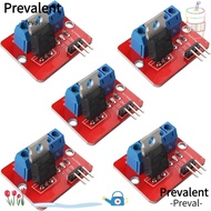 PREVAL 5pcs MOSFET, IRF520 red Driver Module, irf520 mosfet Button Drive for Arduino MCU ARM ARM