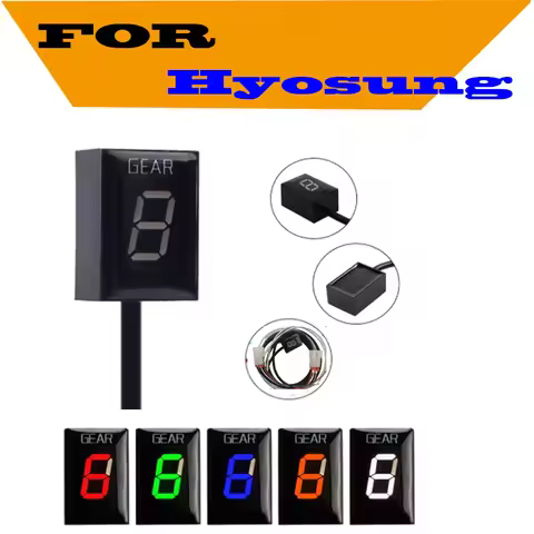 Dear Display for Hyosung Gt650/R Gd250N Gt125 Gt250/R Gv250Aquila Gv650 St7 Speed Gear Indicators