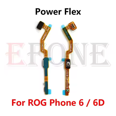 For ASUS ROG Phone6 Phone 6 ROG 6 6D Power On Off Volume Button Key Switch Flex Cable Repair Parts