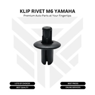 Yamaha M6 Rivet Clip NMAX AEROX LEXI XMAX Body Bolt - Yamaha Standard ISO Premium Anti-Shatter Plast