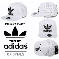 Adidas Originals Retro Style Hip -Hop Hat, Baseball cap, Snapback Cap breathable unisex, With big logo 3D embroidery