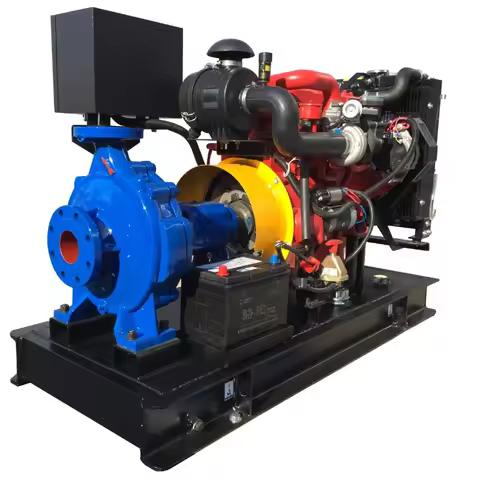 Diesel water pump high-pressure 4-inch agricultural irrigation diesel water pump