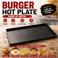 Burger Hot Plate / Kuali Burger Pelbagai Size / Hot Pan / Burger Plate / Roti Canai Kuali