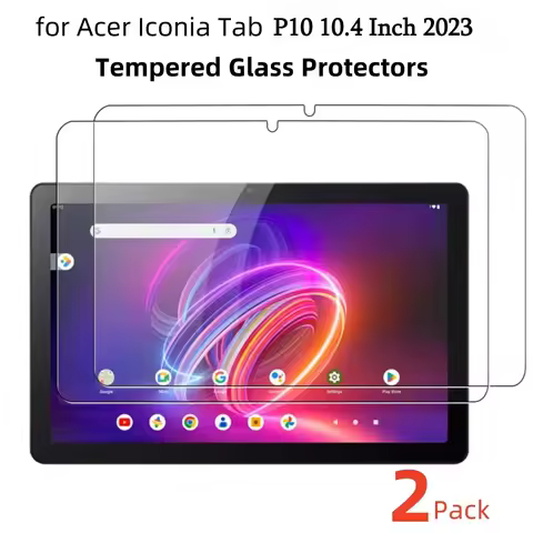 2 Pack Tempered Glass Protector for Acer Iconia Tab P10 10.4 Inch 2023 Tablet Screen Protectors HD C
