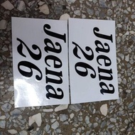 Customized Sticker