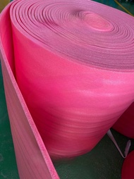 EPE FOAM ANTI อีพีอี โฟม แอดตี้ (สีชมพู) 10MM ROLL 1.00 X 50M