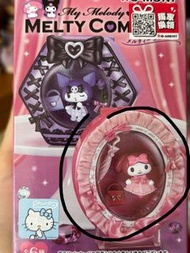 Sanrio melody kuromi 鏡盒 封面款 蝴蝶結 女僕裙 化妝盒 盲盒 re-ment
