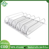 【HOSPORT】Beverage Rack Spring Push Beverage Pusher Shelf Adjustable Width Soda Can Bottle Pusher E-s