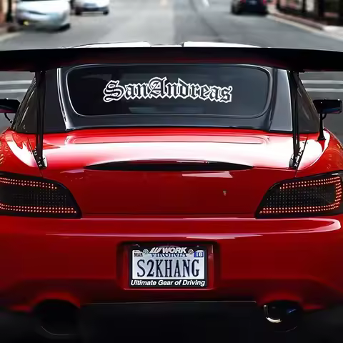 San Andreas Car Sticker for GTA Windshield Banner Decoration External Accessories Waterproof Pvc Vin