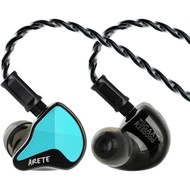 Linsoul ZiiGaat x Fresh Reviews Arete II IEM, Monitor Telinga Hibrida Generasi Kedua 1DD+4BA, Earbud