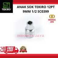 MATA TEKIRO 1/ 2 INCH SOCKET WRENCH 12 PT 9MM SOCKET WRENCH TEKIRO 1/2 INCH SOCKET WRENCH 12 PT 9MM 