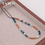 9 ️ ⃣ New Chinese Style Glass Beaded Mobile Phone Chain Fashion Mobile Phone Sling Mobile Phone Slin