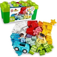 LEGO DUPLO Classic Brick Box 10913 First LEGO Set with Storage Box, Great Educational Toy for Toddle