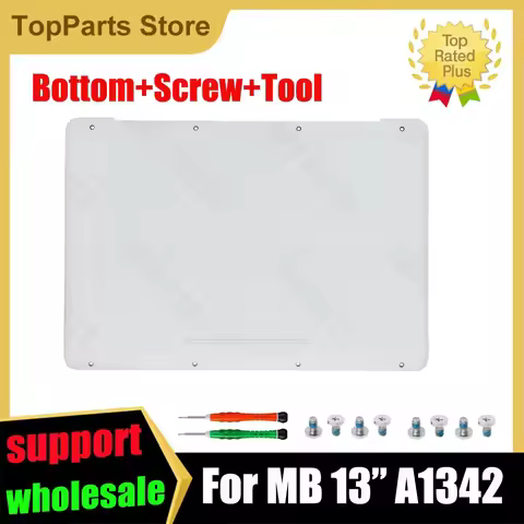 Genuine A1342 White Lower Base Case With Screw Tool Suitable for 13" A1342 Bottom Cover Case 2009 20