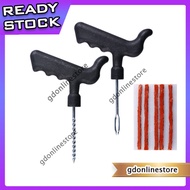 Car Tubeless Tyre Puncture Repair Kit / Set Penampal Tayar Tubeless Kereta Bocor Berlubang