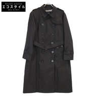Aquascutum 50193510000 黑色 KINGSWAY 有襯裡風衣 13 碼 [二手]