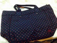 Head porter red star navy tote bag