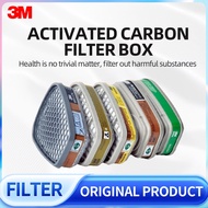 3M 6001/6003/6006 anic Vapor/ Acid Gas Half Face Mask Respirator Particulate Filterspraying Respirat