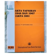 Akta Tafsiran 1948 Dan 1967 (Akta 388) 5hb September 2020