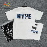 HYPE Fun Letter COD Baju Tshirt Budak  Cotton 100 Top Printed T Shirt Kanak 5-12 Years Crew Neck T-S