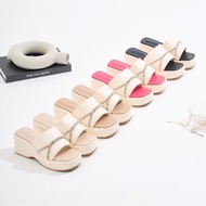 Puffy Diamond 36-46 Two-Tone Platform Shoes Soft Sole Chillichic Brand (CT1) Height 2.7 Inches Very 